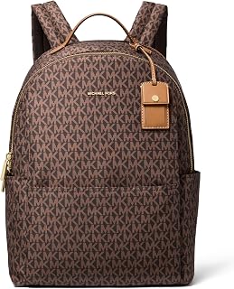 Michael Kors LG MF BACKPACK BRN/ACORN