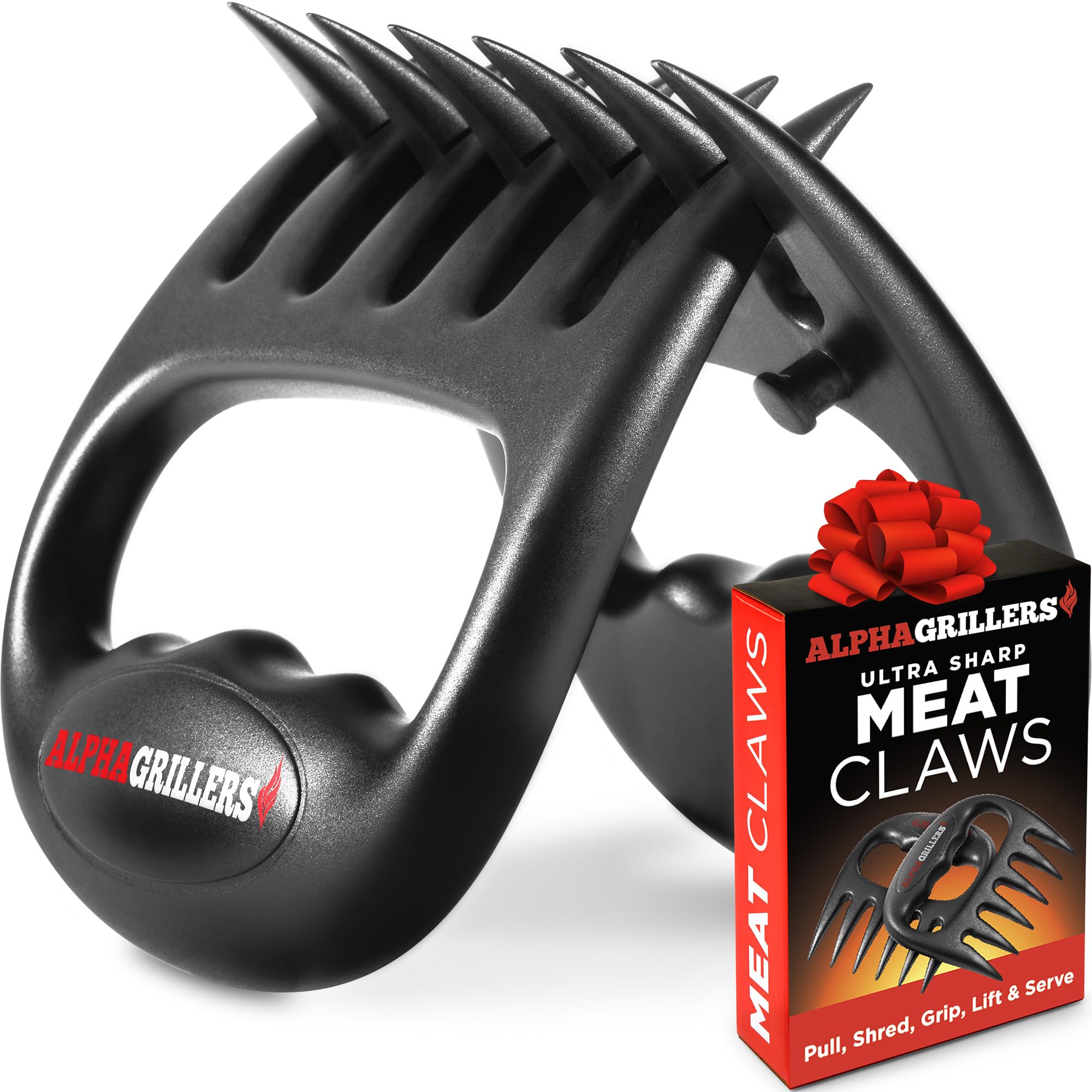 Alpha Grillers Meat Shredder Claws BBQ Pulled Pork Bear Claws for Shredding | Sm