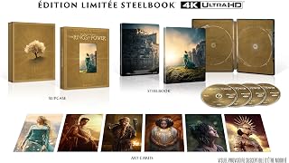 THE LORD OF THE RINGS: THE RINGS OF POWER - SEASON 1 - 4 UHD 4K Steelbook