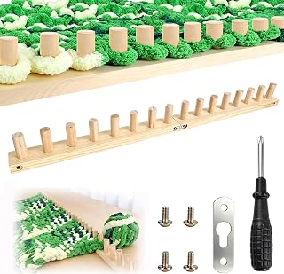 Kastor Lulu 64" Chunky Blanket Loom Knitting Loom | Adjustable Size Loom, Foldable Frame with Tools, Beginner Friendly Yarn Craft, Handmade Throws &amp; Scarves
