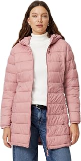 Amazon Essentials Women's Quilted Jacket with Hood, Lightweight and Waterproof (Available in Plus Sizes)