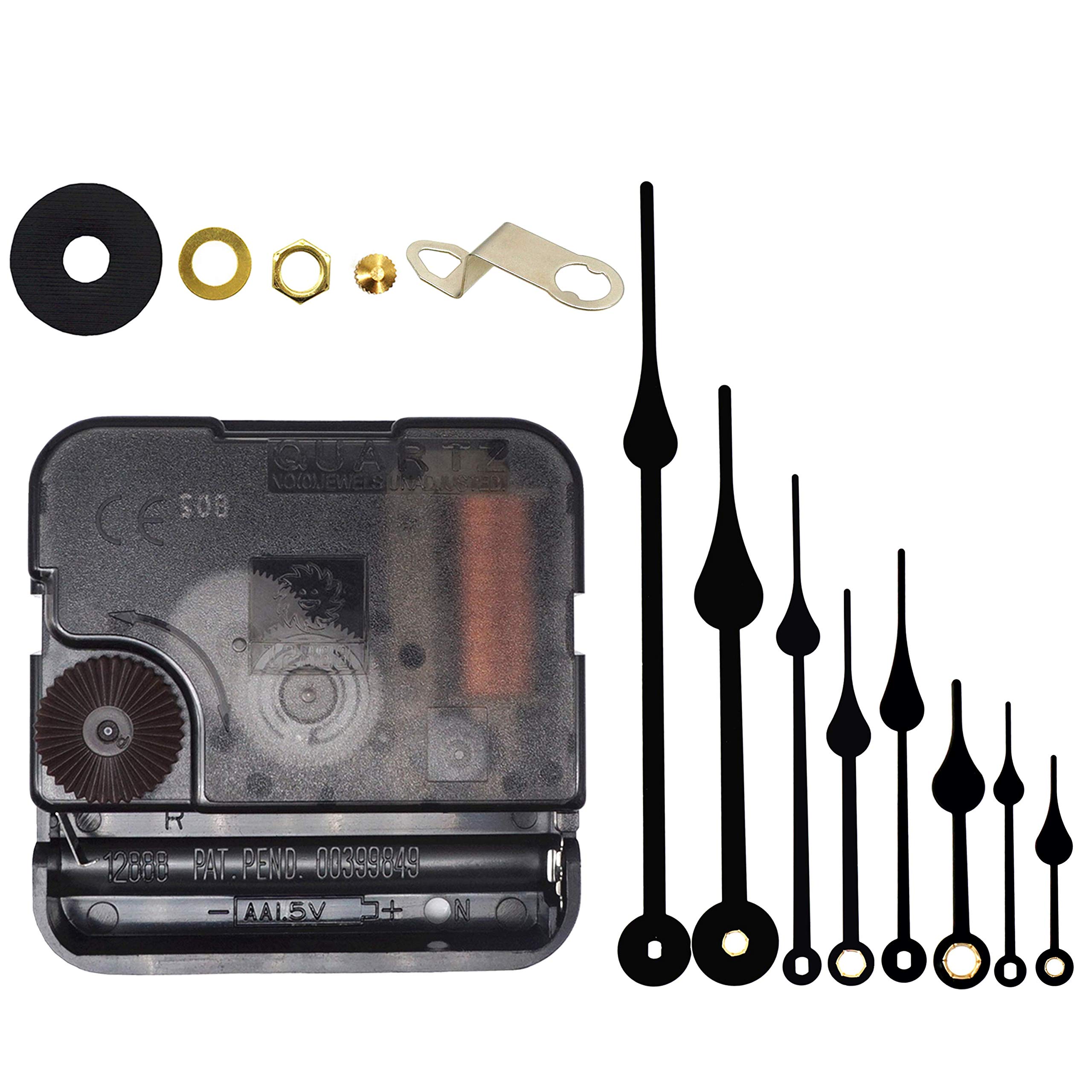 Youngtown 12888 Clock Mechanism 13/64" Thread Battery Operated Replacement | Com