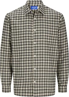 Jack & Jones Men's Jorjoshua Check Shirt LS Shirt