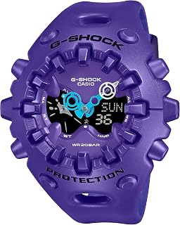 Casio G-Shock GAV01-2A Resin Analogue and Digital Watch - Purple