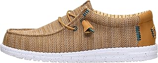 Hey Dude Wally Braided Mens Loafer Shoes in Fossil