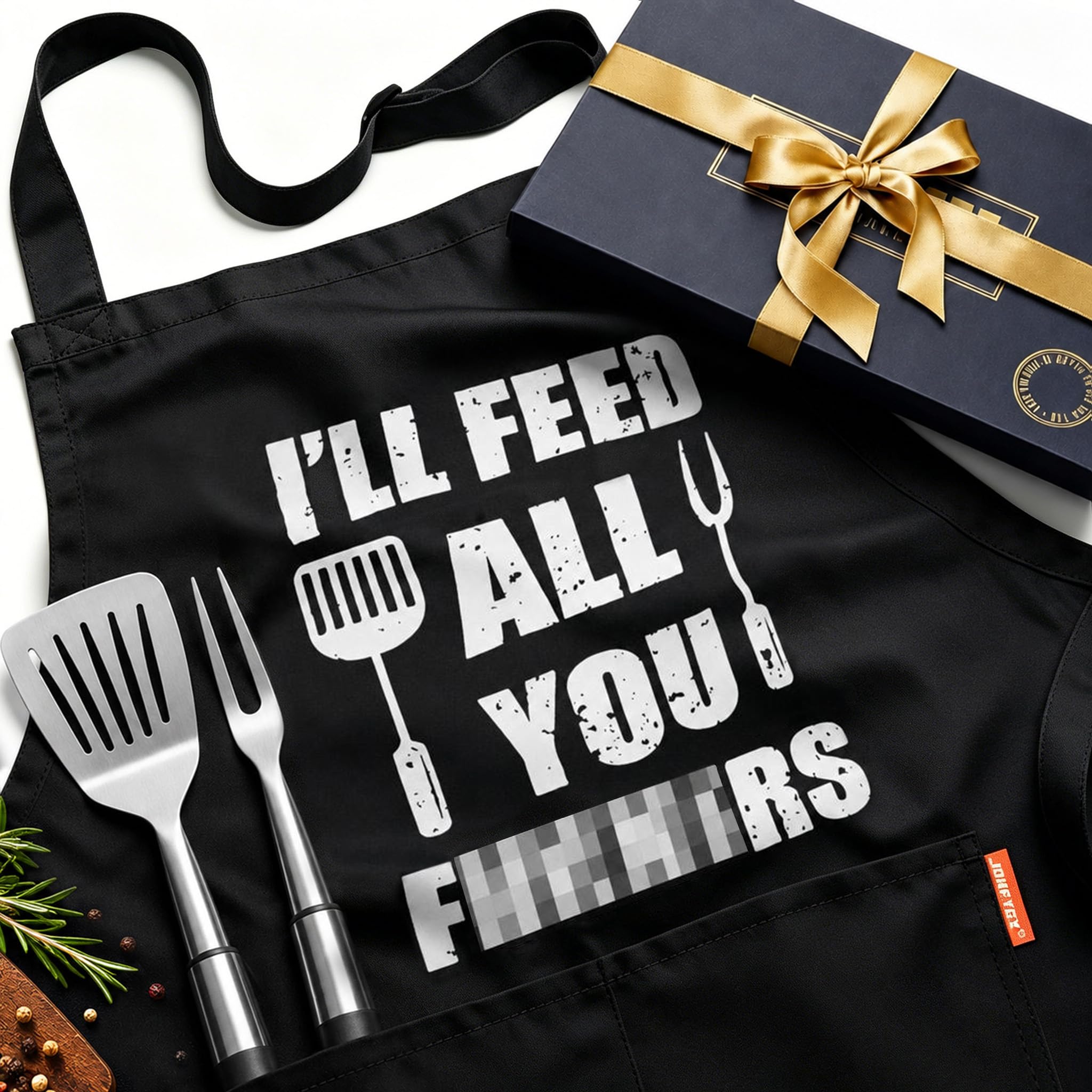 JDNFYGX Gifts for Men Dad Husband - Funny Kitchen Gifts for Men, Birthday Christ