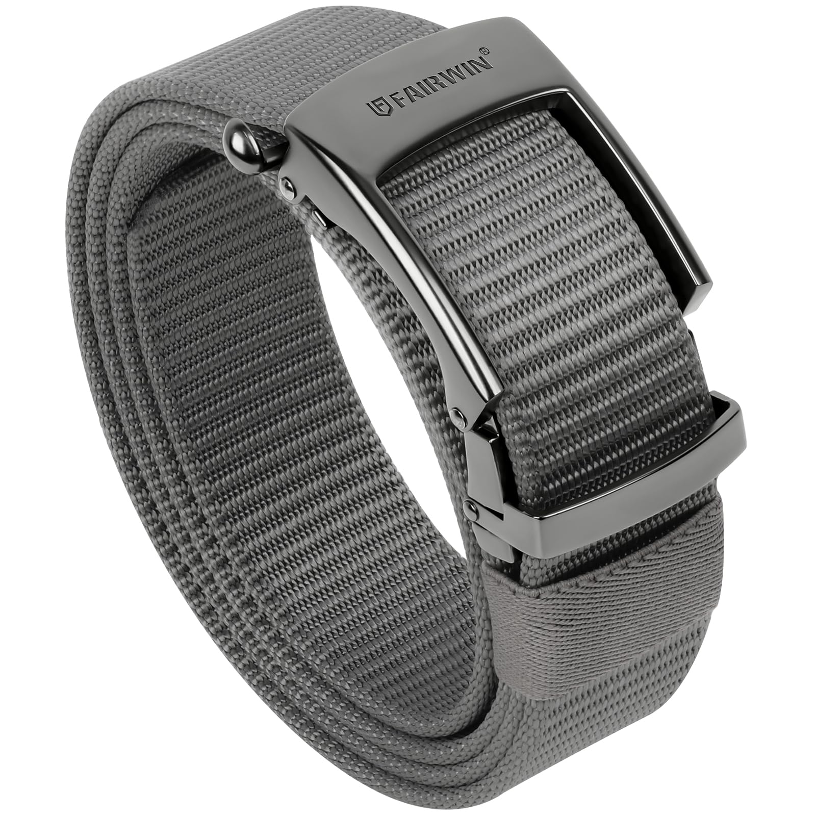 Fairwin Tactical Belt Military Style Webbing Rigger Belt Lightweight Heavy Duty 