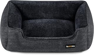 FEANDREA Dog Bed, 25 cm Thick, Machine Washable, 90 x 75 x 25 cm