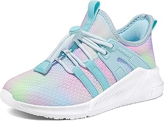 RUNSIDE Girls Lace-up Running Sneakers