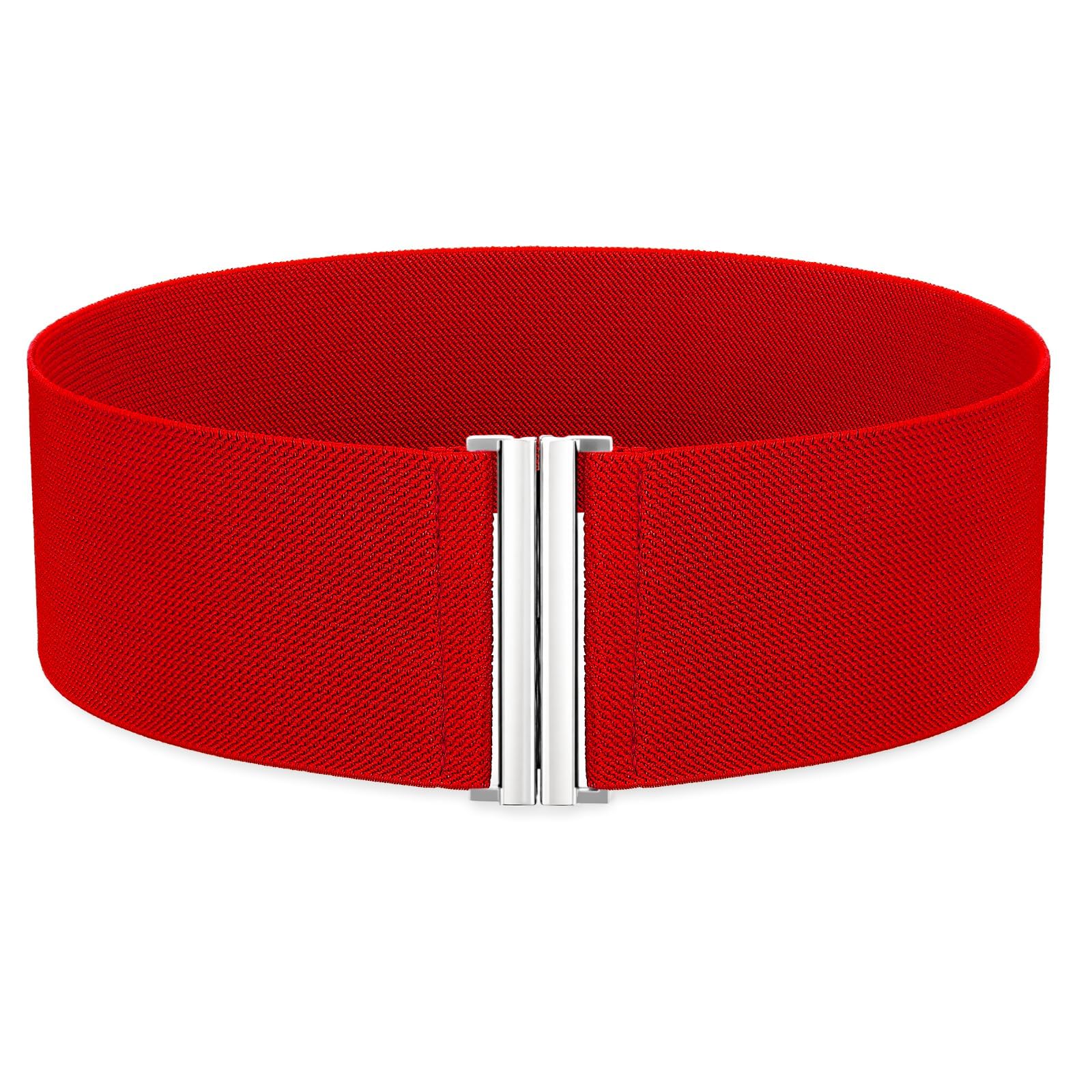 SANSTHS Women Wide Elastic Belts for Dresses Corset Waist Belts Ladies Cinch Bel