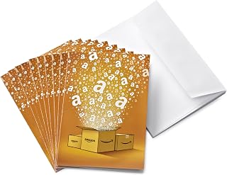Amazon.co.uk Gift Cards - 10-Pack Greeting Cards