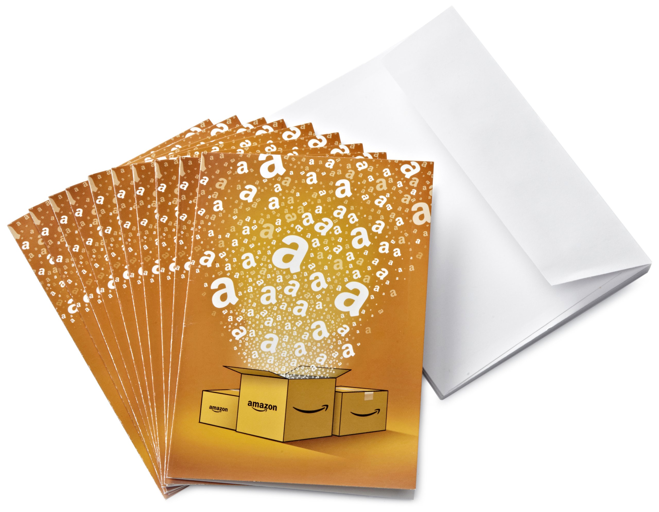 Amazon.co.uk Gift Cards - 10-Pack Greeting Cards
