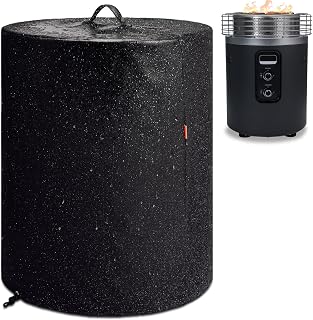 Fire Pit Cover for Ninja Fireside 360 Outdoor Heater & FirePit, Cover Only | Waterproof, UV Resistant, Windproof Drawstring Closure, Anti-Fade, Accessories for Ninja Fireside 360 Heater, Patio BBQ Guard