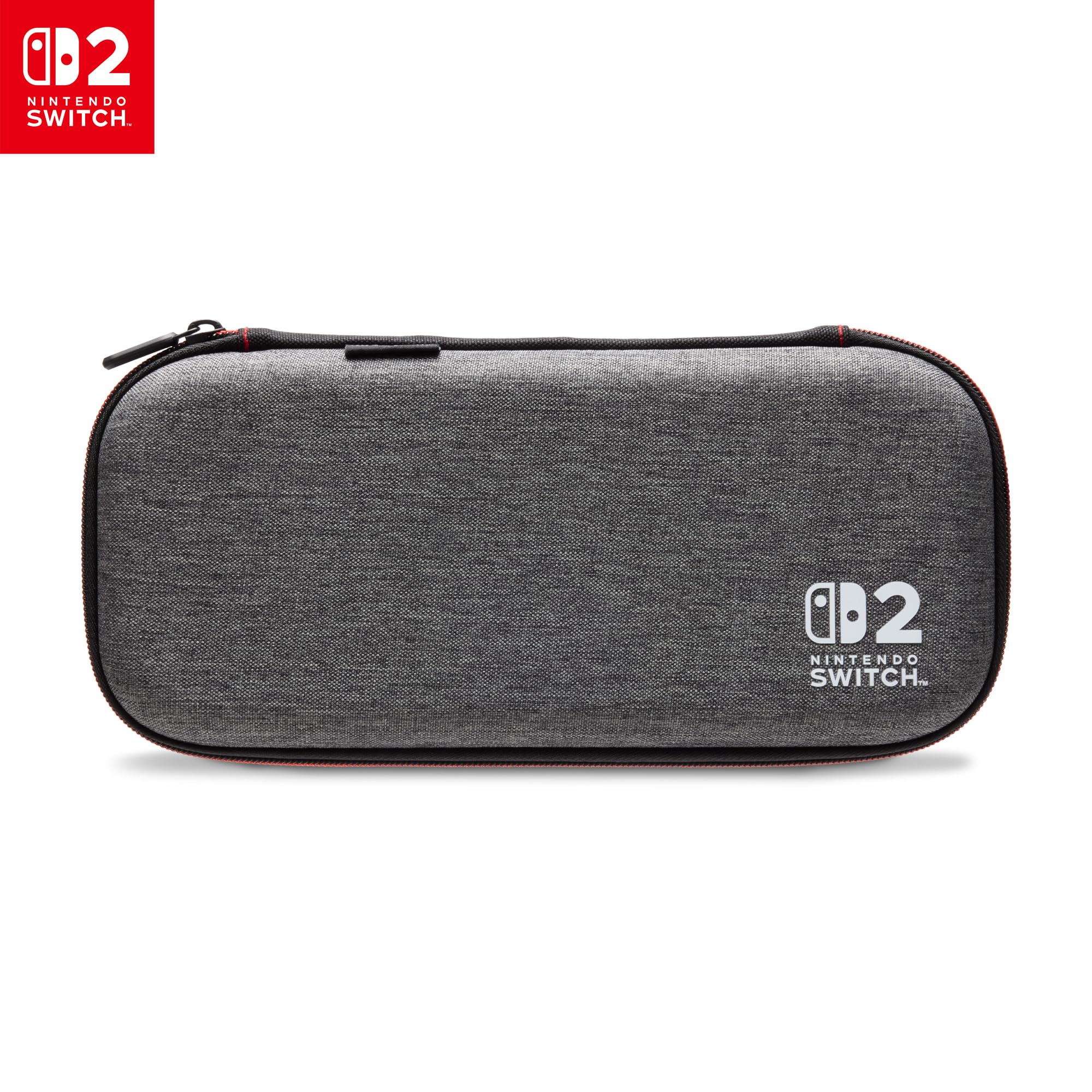 PowerA Slim Case for Nintendo Switch 2 - Dark Heather Grey, Officially Licensed,