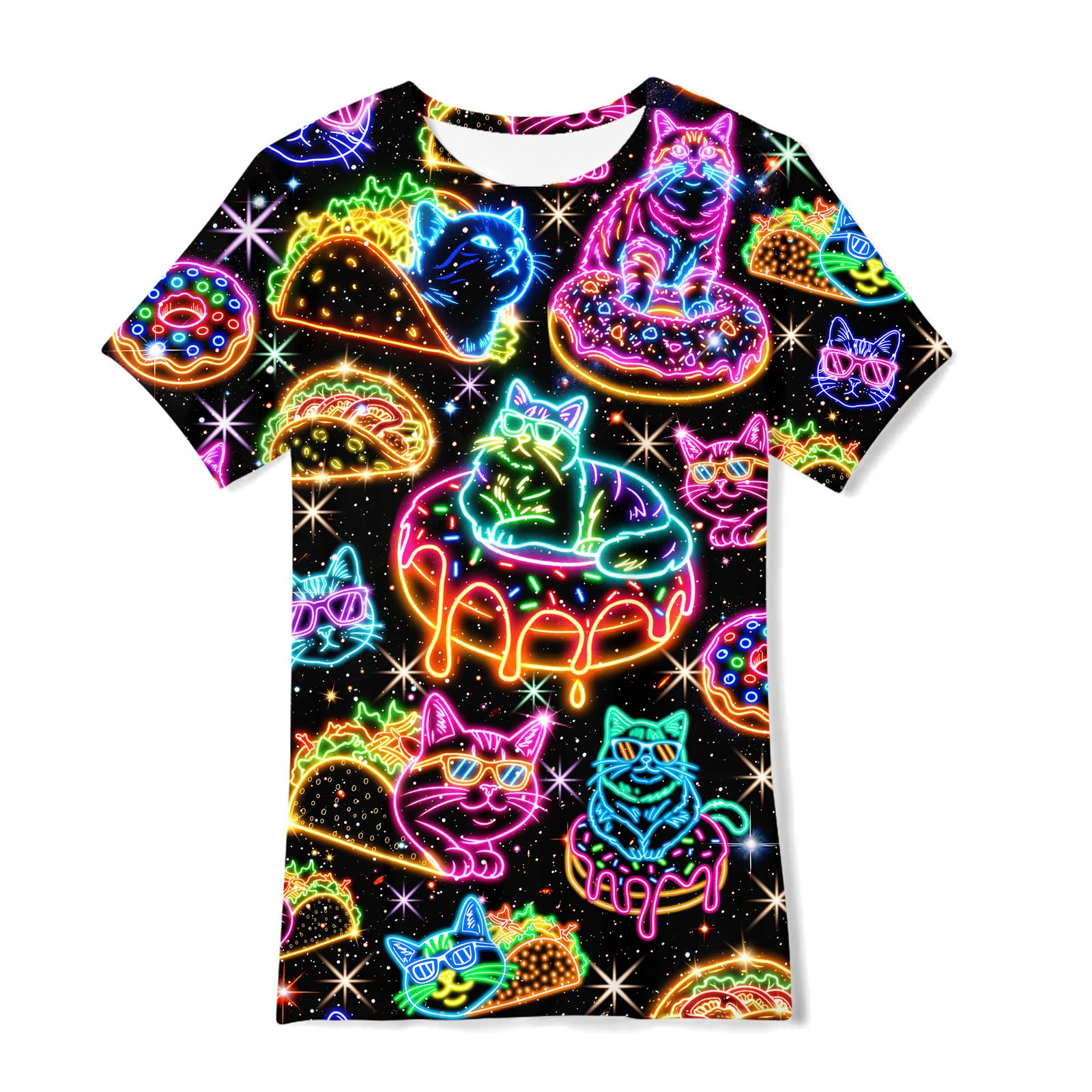 SFreeBo Boys T Shirts 3D Printed Funny Kids Tshirt Summer Short Sleeves Boys T-S