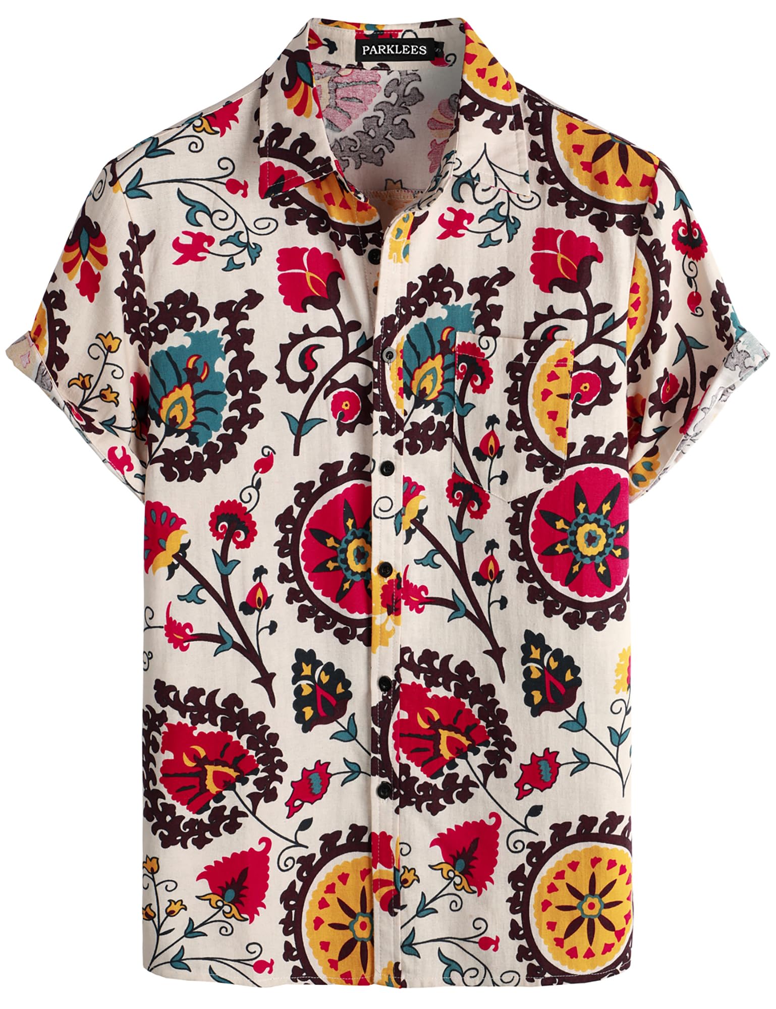 PARKLEES Pztan01 Men's Shirt (Pack of 1)
