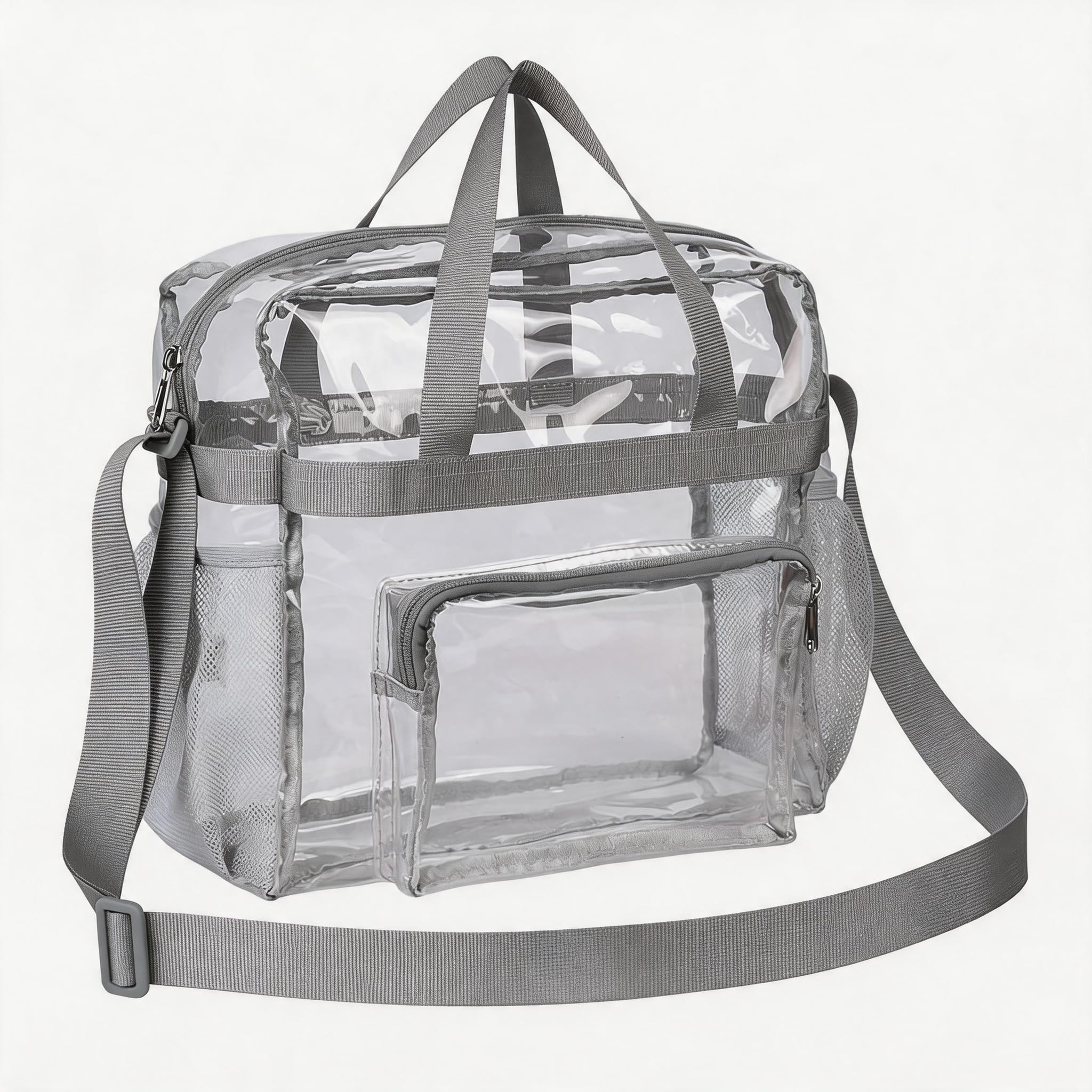 Stadium Approved Clear Shoulder Bag for Concerts, Work and Sports