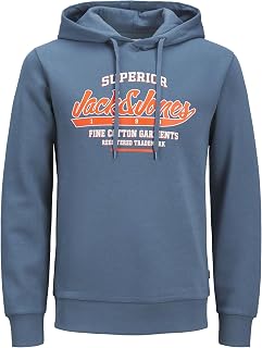JACK & JONES plus size hoodie with logo