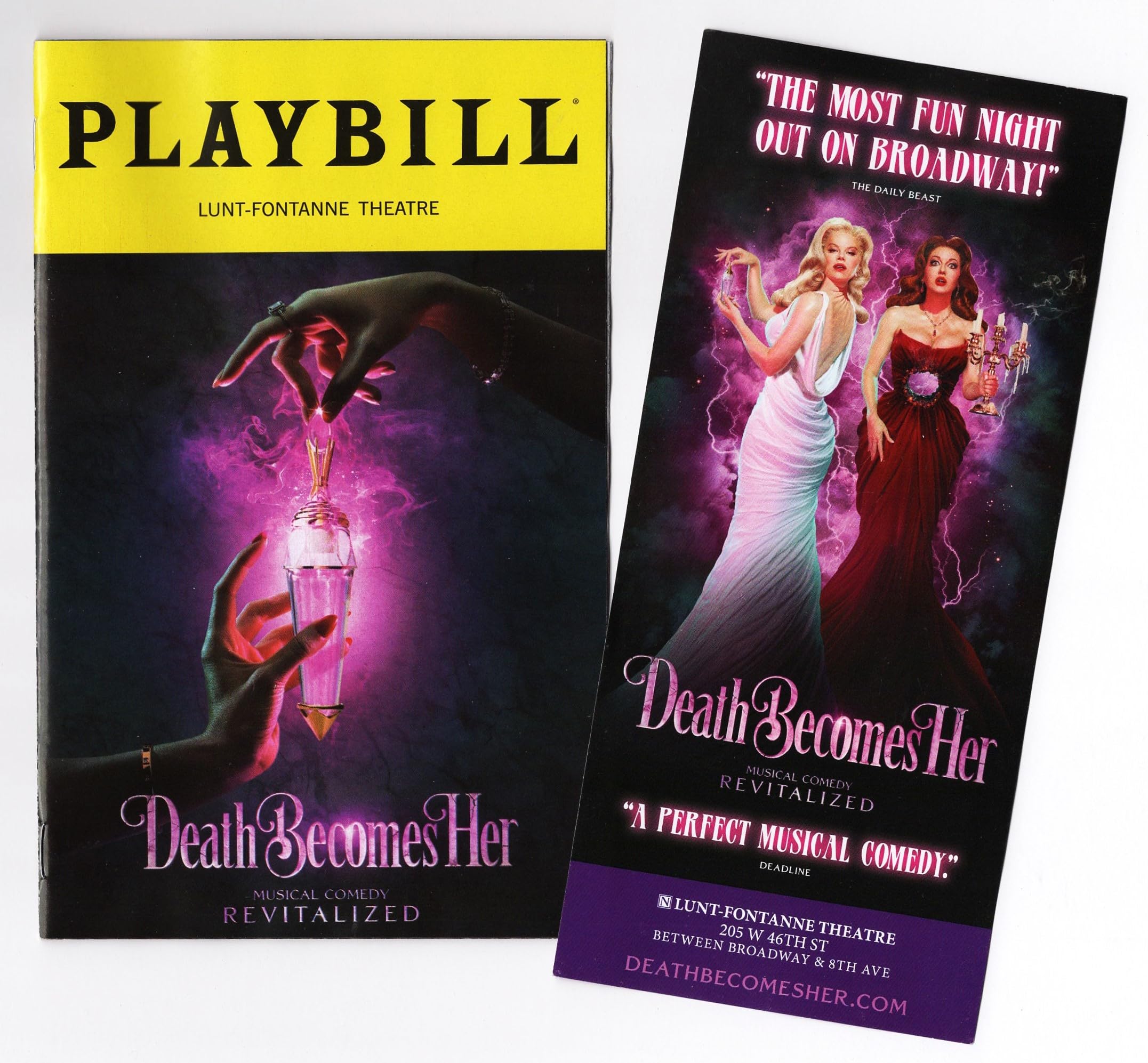 Megan Hilty "DEATH BECOMES HER" Jennifer Simard/Christopher Sieber/Michelle Will
