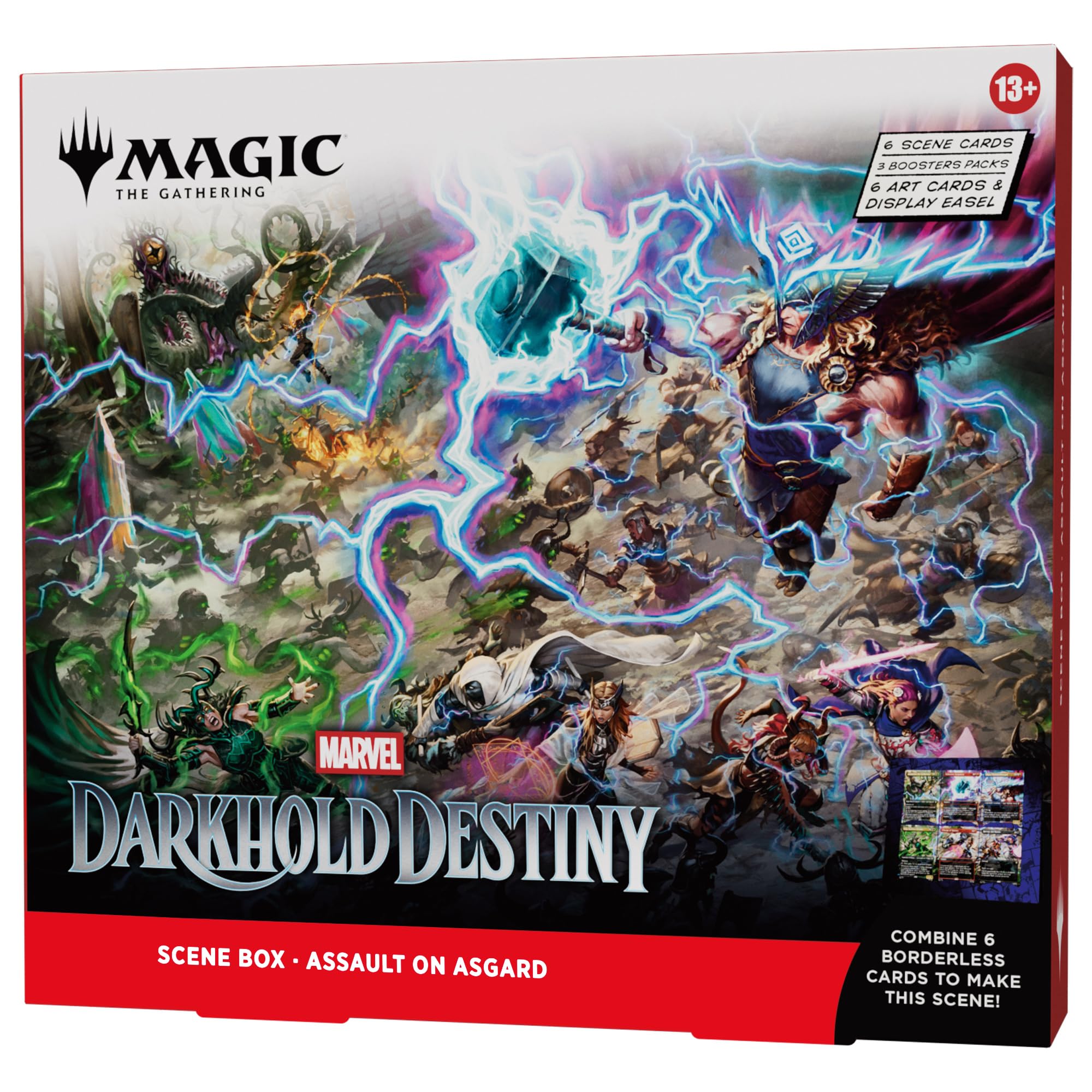 Magic: The Gathering | Marvel: Darkhold Destiny | Scene Box - Assault on Asgard 