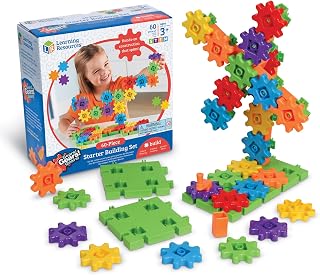 Learning Resources Gears Starter Building Set (60 Piece)