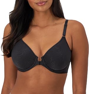 Bali Women's Underwire Shaping Bra, Comfort Revolution T-Shirt Bra, Front-Close Bra Bras (Pack of 1)