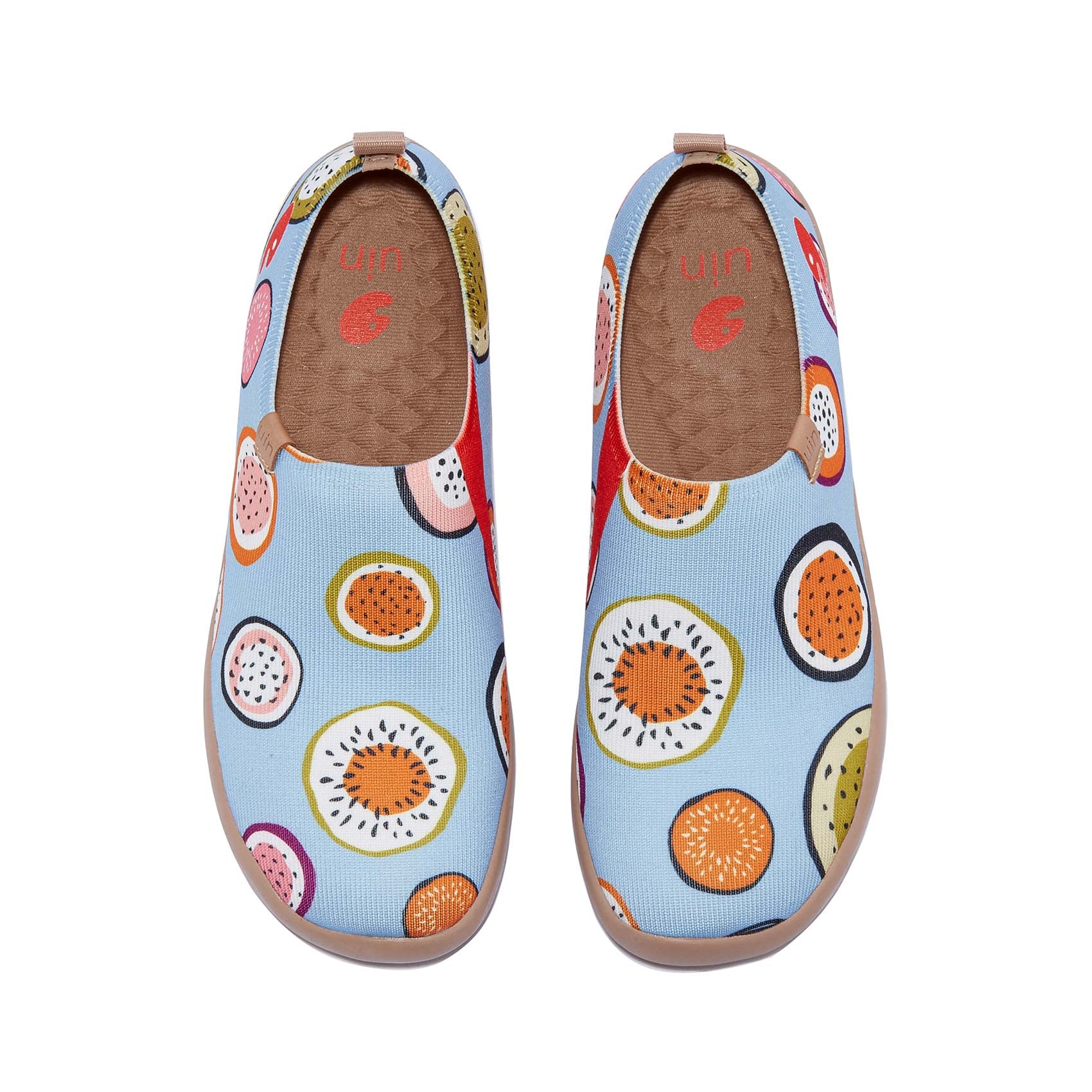 UIN Women's Walking Shoes Lightweight Casual Comfortable Plastic Painted Travel 