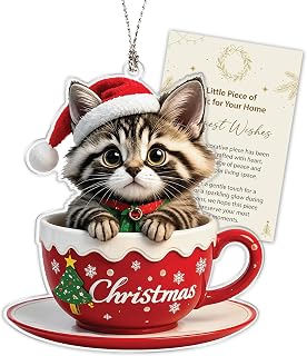 Cat Tea Ornament