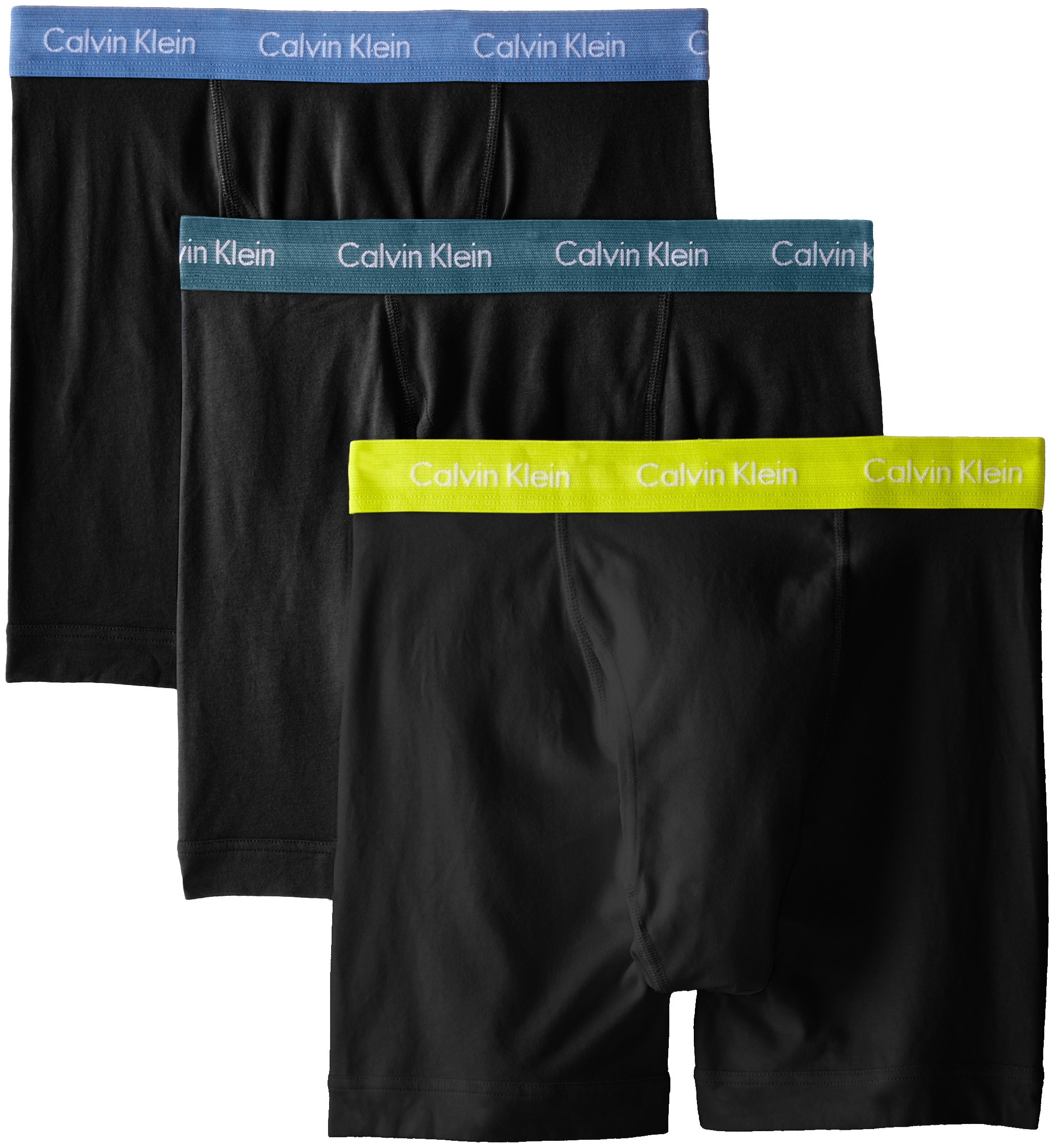 (Calvin Klein) Calvin Klein Boxer Shorts Long Steel Micro Boxer Brief Men's [Par