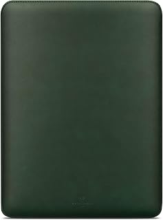 Comfyable Laptop Sleeve 14'' MacBook Pro 2026 M5 Pro/Max A3426 A3427 M4 M3 M2 A2799 & 2021 M1 A2442, Synthetic Leather Cover Case, Green
