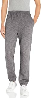Amazon Essentials Men's Fleece Jogger Sweatpants, Closed Bottom (Available in Big and Tall)