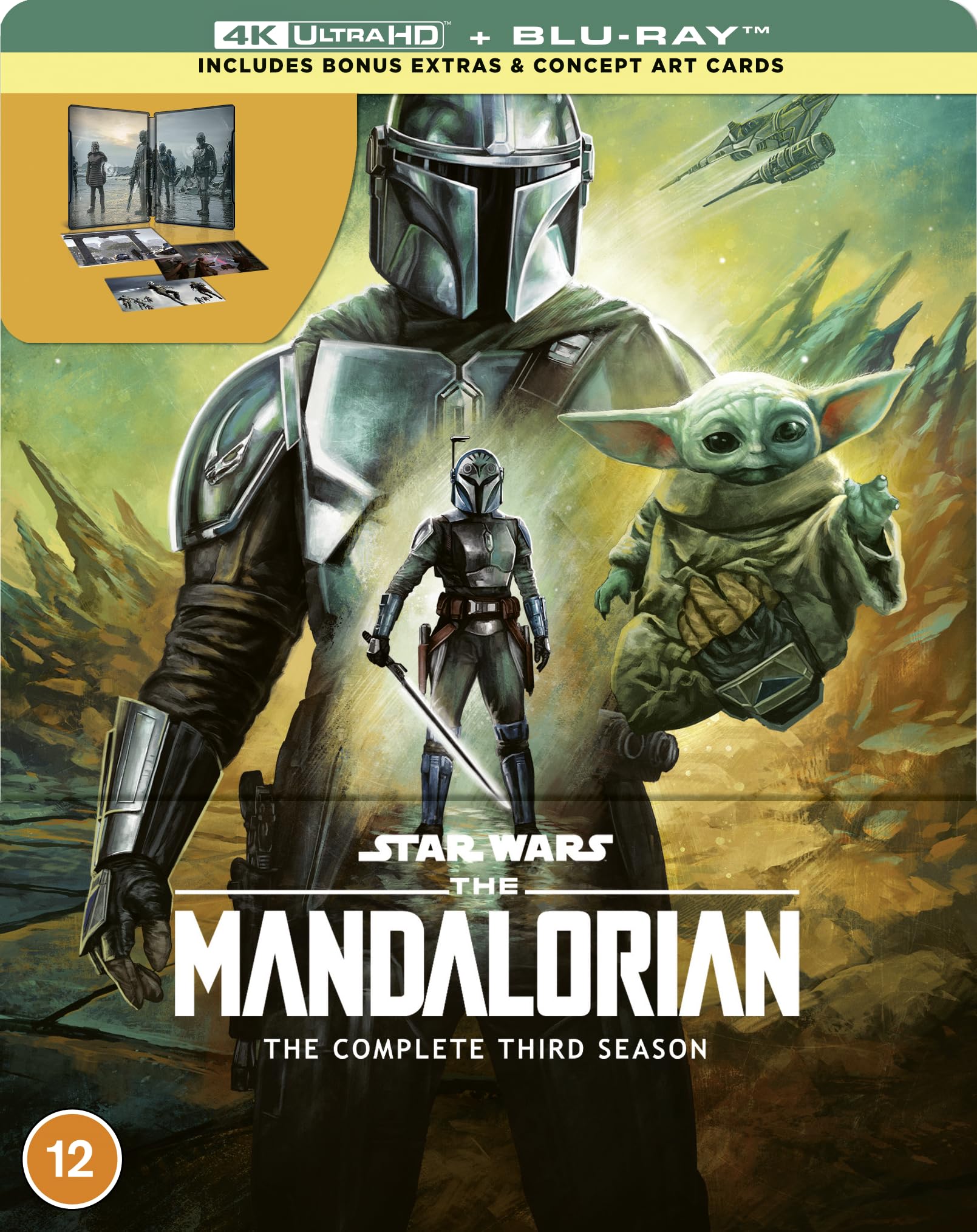 MANDALORIAN SEASON 3 UHD BD STEELBK