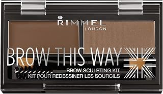 Rimmel Kit Sourcils Brow this way 002 Mid Brown