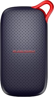 Sandisk 1TB Portable SSD, Up to 1000MB/s Read Speeds, Black (New Model) | External Solid State Drive, Compatible with Laptops & Tablets, Up to 2M Drop Protection, Up to 5x faster than HDD Pocket Size