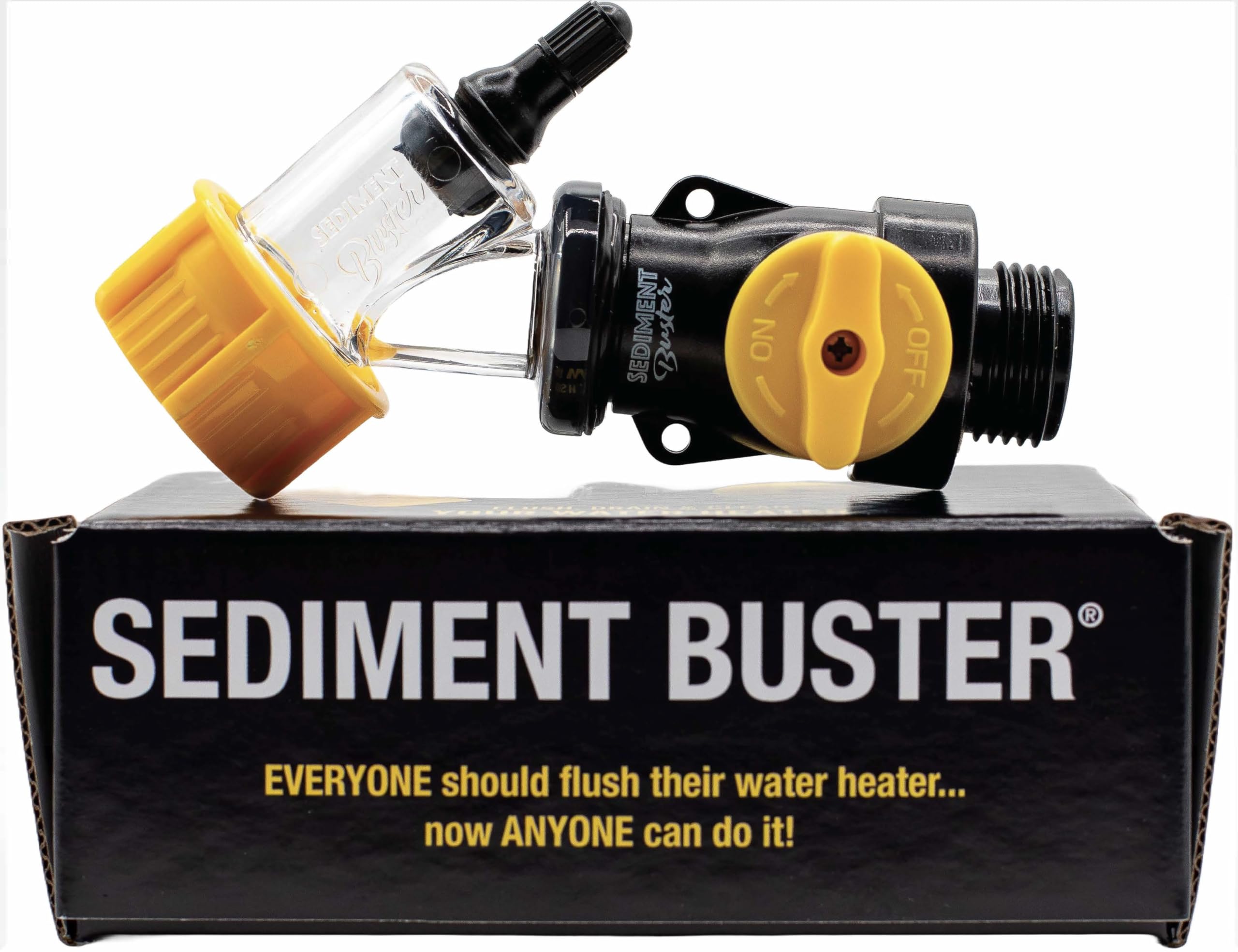 The Original Sediment Buster® Water Heater Flushing Tool | UL Verified V699054 C