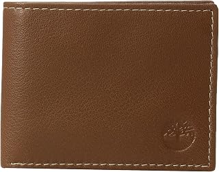 Timberland Mens Blix Slimfold Leather Wallet Billfold