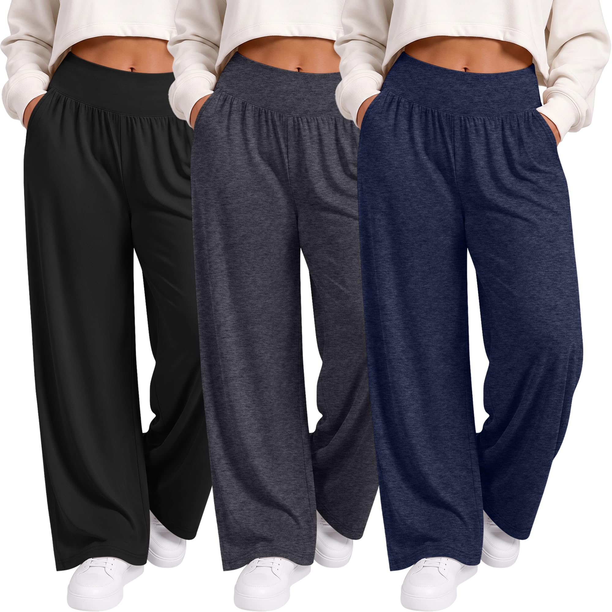 Neer 3 Pack Women Plus Size Yoga Pants