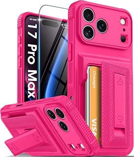 Oneagle Wallet for iPhone 17 Pro Max Case with Card Holder & Kickstand