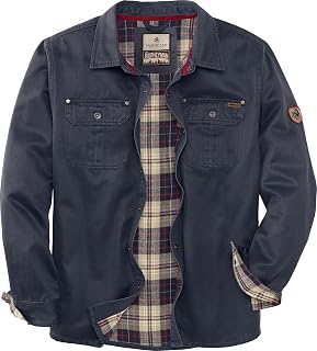Legendary Whitetails Journeyman Shirt Jacket, Flannel Lined Jacket, Water-Repellent Coat, Robust Autumn Clothing
