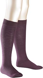 FALKE Unisex Child Comfort Wool Long Socks Breathable Climate Control Anti-Odour Thick Wool Warm Durable Inner Face Soft on the Skin 1 Pair