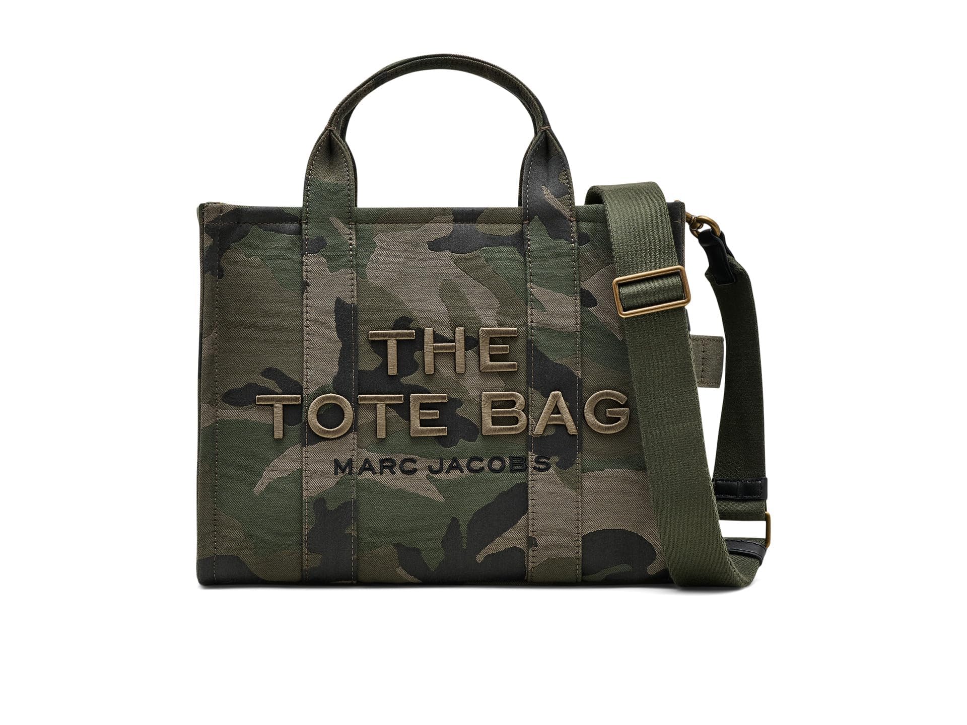 Marc Jacobs womens The Camo Jacquard Medium Tote Bag