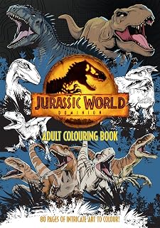 Jurassic World Dominion: Adult Colouring Book (Universal) (Jurassic World)