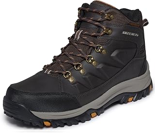 Skechers Men's Walking Trainers, Char (Charcoal Grey)