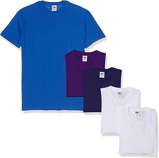 Fruit of the Loom Herren T-Shirt Valueweight, 5er Pack