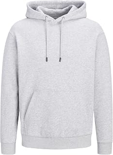 JACK & JONES Mens CasualHooded Sweatshirt