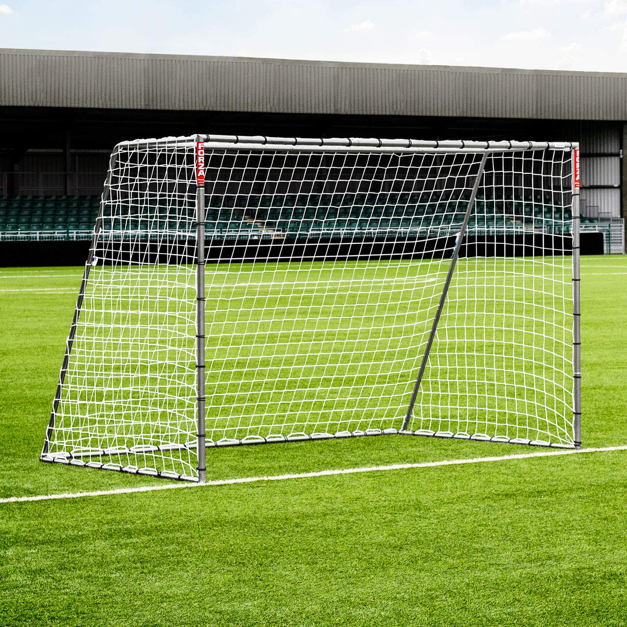 FORZA Steel42 Football Goal – Premium Heavy-Duty Steel Garden Goal | 100% Weathe