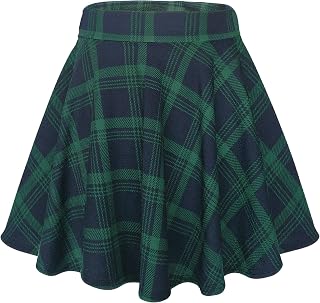 Urban Coco Women's Mini Skater Skirt (Pack of 1)