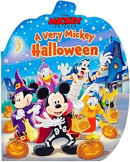 Disney Mickey & Friends: A Very Mickey Halloween (Shaped Board Books)