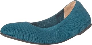 Amazon Essentials Women's Knit Mesh Ballet Flat