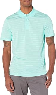 Amazon Essentials Men's Golf Polo Shirt, Short Sleeve, Slim Fit, Quick Dry